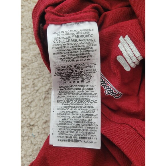 NWOT Arizona State Sun Devils Red Shirt Short Sleeve 100% Cotton Men's Small - Picture 4 of 7